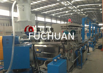 Máquina fotovoltaica del extrusor de Fuchuan con el diámetro 70m m del tornillo para el diámetro 1.5-12m m del alambre