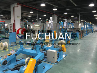 Máquina de la protuberancia del PVC de FC para el diámetro 1.5-12m m del alambre con la salida 180kg/h de la protuberancia
