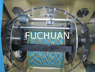 Fuchuan Máquina de agrupamiento de alambre de doble giro de alta velocidad para alambres de cobre desnudos, alambres enlatados